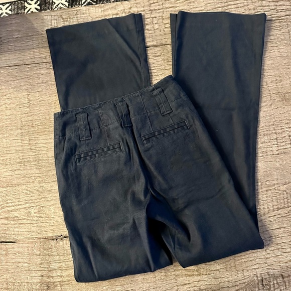 Anthropologie Naomi Linen Wide Leg Flare Pants. - Picture 10 of 10